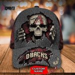 Customized MLB Arizona Diamondbacks Baseball Cap Skull For Fans