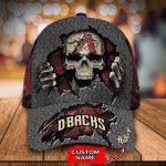 Customized MLB Arizona Diamondbacks Baseball Cap Skull For Fans