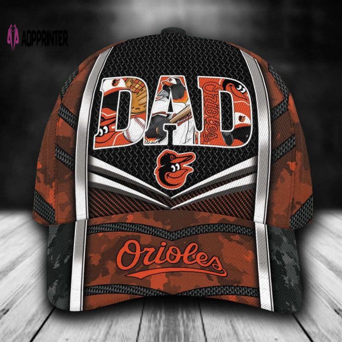 Customized MLB Baltimore Orioles Baseball Cap Classic Style For Dad