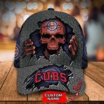 Customized MLB Chicago Cubs Baseball Cap Skull For Fans