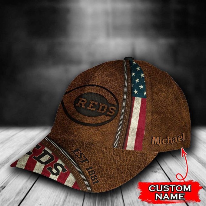 Customized MLB Cincinnati Reds Baseball Cap Luxury For Fans