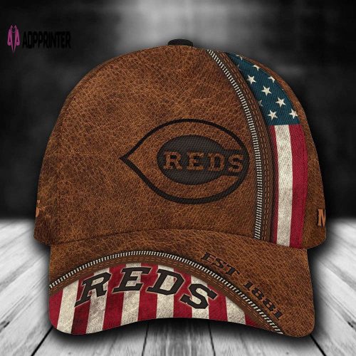 Customized MLB Cincinnati Reds Baseball Cap Luxury For Fans