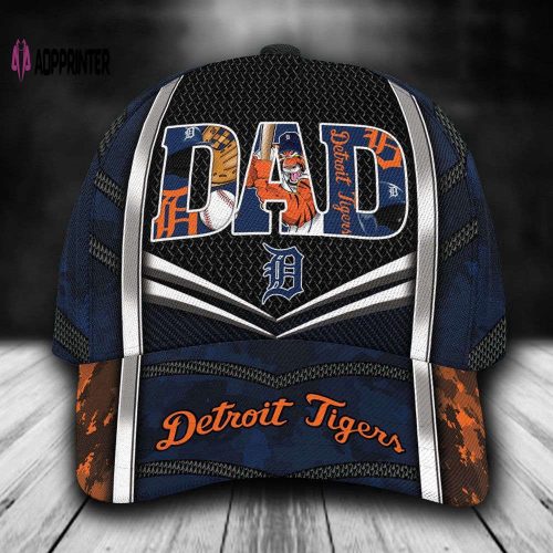 Customized MLB Detroit Tigers Baseball Cap Classic Style For Dad
