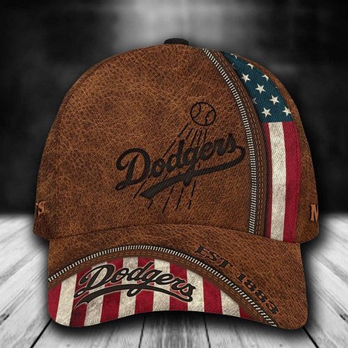 Customized MLB Los Angeles Dodgers Baseball Cap Luxury For Fans