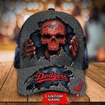 Customized MLB Los Angeles Dodgers Baseball Cap Skull For Fans