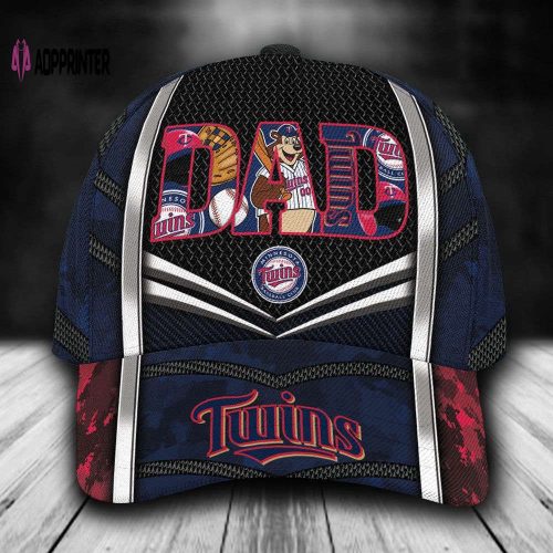 Customized MLB Minnesota Twins Baseball Cap Classic Style For Dad