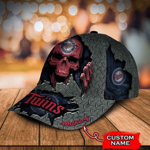 Customized MLB Minnesota Twins Baseball Cap Skull For Fans