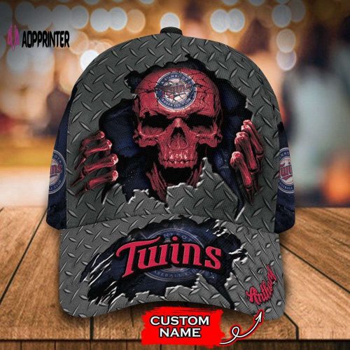 Customized MLB Minnesota Twins Baseball Cap Skull For Fans