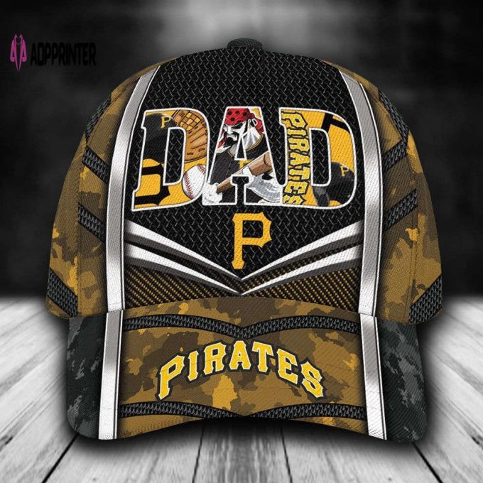 Customized MLB Pittsburgh Pirates Baseball Cap Classic Style For Dad