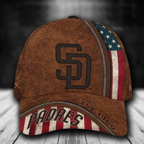 Customized MLB San Diego Padres Baseball Cap Luxury For Fans