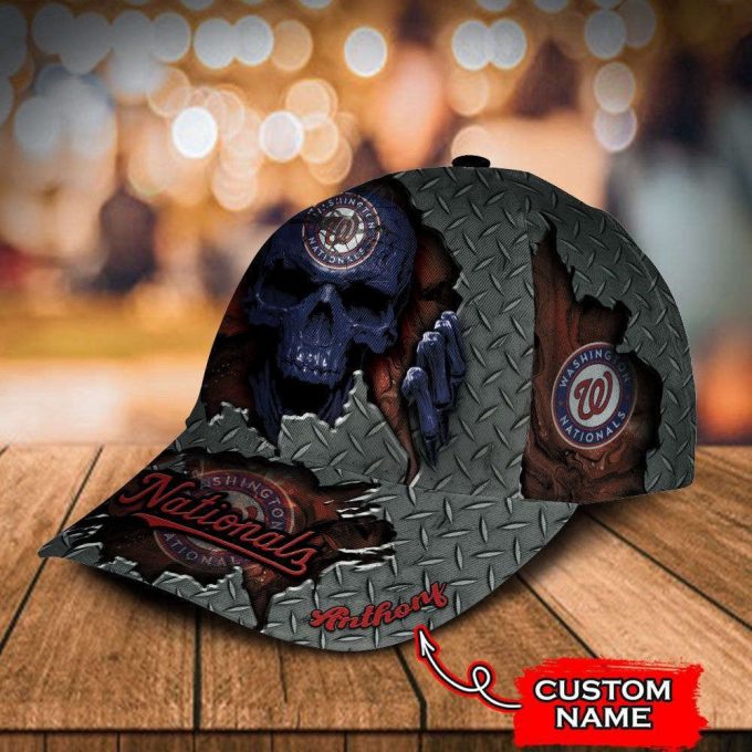 Customized MLB Washington Nationals Baseball Cap Skull For Fans