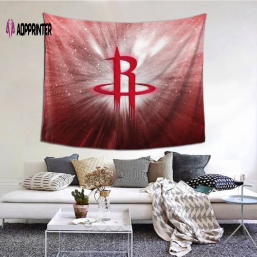 Custom Houston Rockets Tapestry – Personalized Picnic Sheet