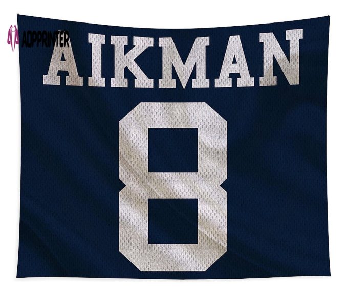 Dallas Cowboys Troy Aikman Dallas Cowboys Tapestry Gifts For Fans