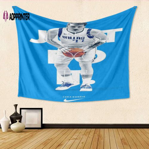Dallas Mavericks 77 Luka Doncic l2 Gift For Fan 3D Full Printing Tapestry