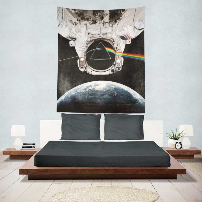 Dark Side Of The Moon Astronaut Pink Floyd Tapestry