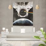 Dark Side Of The Moon Astronaut Pink Floyd Tapestry