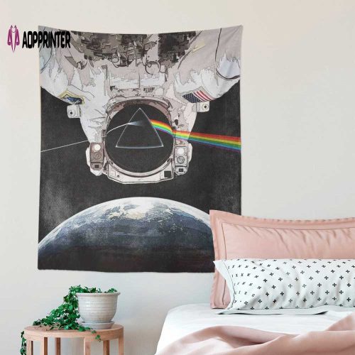 Dark Side Of The Moon Astronaut Pink Floyd Tapestry