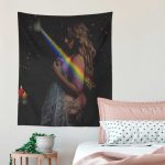 Dark Side Of The Moon Girl Pink Floyd Tapestry