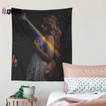 Dark Side Of The Moon Girl Pink Floyd Tapestry