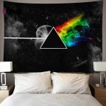 Dark Side Of the Moon in Space Pink Floyd Tapestry