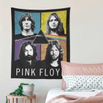 David Gilmour Roger Waters Rick Wright And Nick Mason Pink Floyd Tapestry