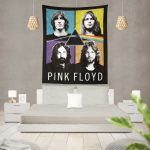 David Gilmour Roger Waters Rick Wright And Nick Mason Pink Floyd Tapestry