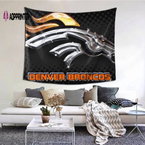 Denver Broncos Decorative Wall Tapestry -153188 Official NFL Merchandise