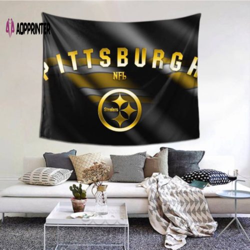 Pittsburgh Steelers Tapestry – Decorative Wall Art for True Fans Shop Now!