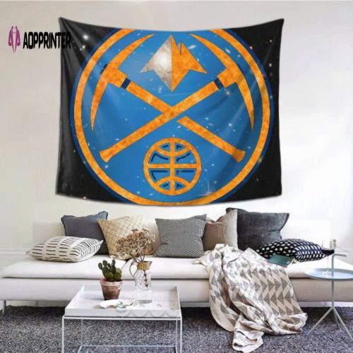 Denver Nuggets Tapestry – Official NBA Basketball Wall Hanging