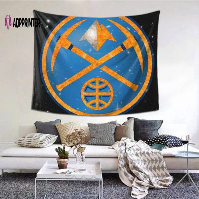 Denver Nuggets Tapestry – Official NBA Basketball Wall Hanging