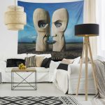 Division Bell – Stone Heads Pink Floyd Tapestry