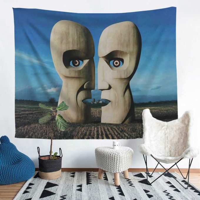 Division Bell – Stone Heads Pink Floyd Tapestry