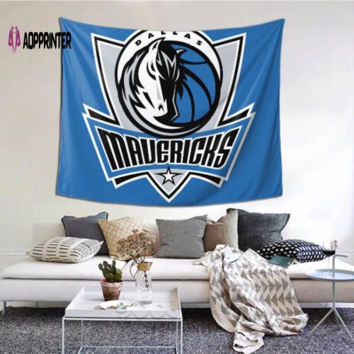 Dallas Mavericks Dorm Decor Tapestry – Perfect for Living Room or Bedroom