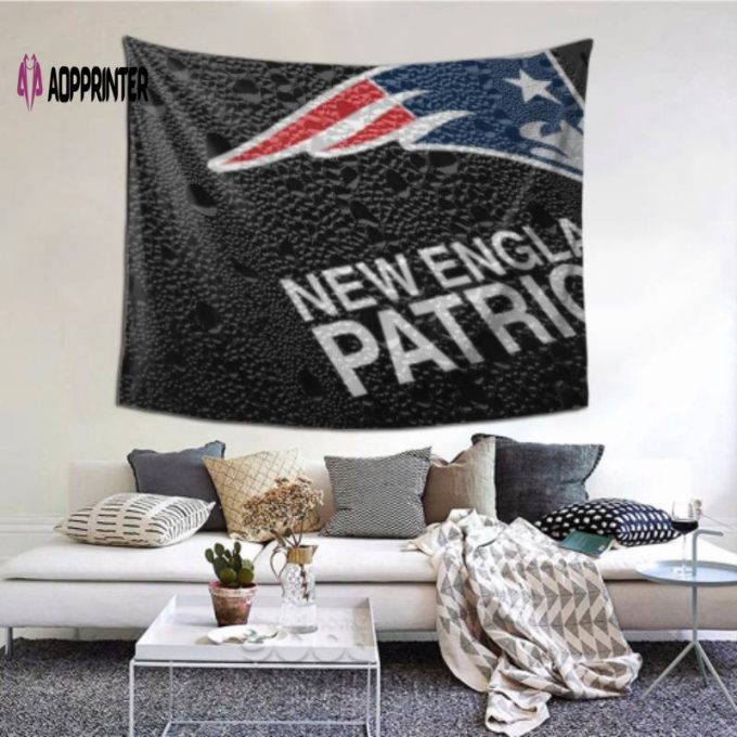 New England Patriots Dorm Decor Tapestry – Perfect for Living Room & Bedroom