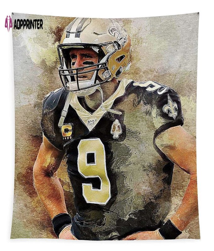 Drew Brees Tapestry Gifts For Fans 4