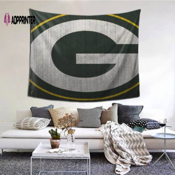 High-Quality Green Bay Packers Tapestry – Perfect Beach Shawl Scarf and Blanket