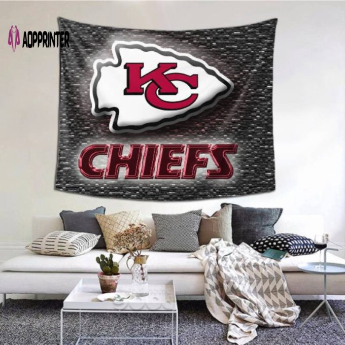 Durable Kansas City Chiefs Tapestry – Perfect Beach Shawl Scarf and Blanket