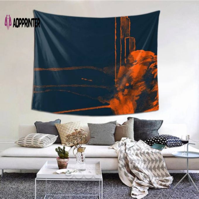 Fashion Wall Chicago Bears tapestry -156781 Home Decoration For Your Indoor