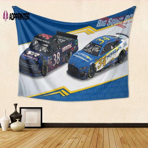 Hendrick Motorsports Kyle Larson1 Gift: 3D Full Printing Tapestry for Fans