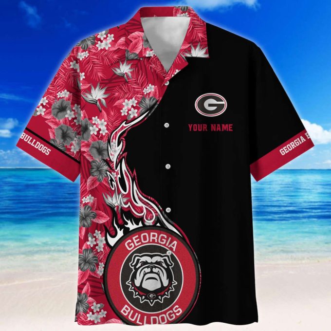 Georgia Bulldogs Hawaiian Shirt Gift Men Women Gift Men Women Custom