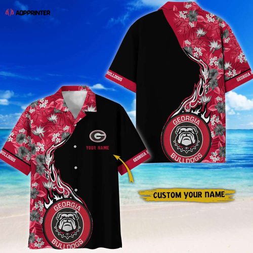 Georgia Bulldogs Hawaiian Shirt Gift Men Women Gift Men Women Custom