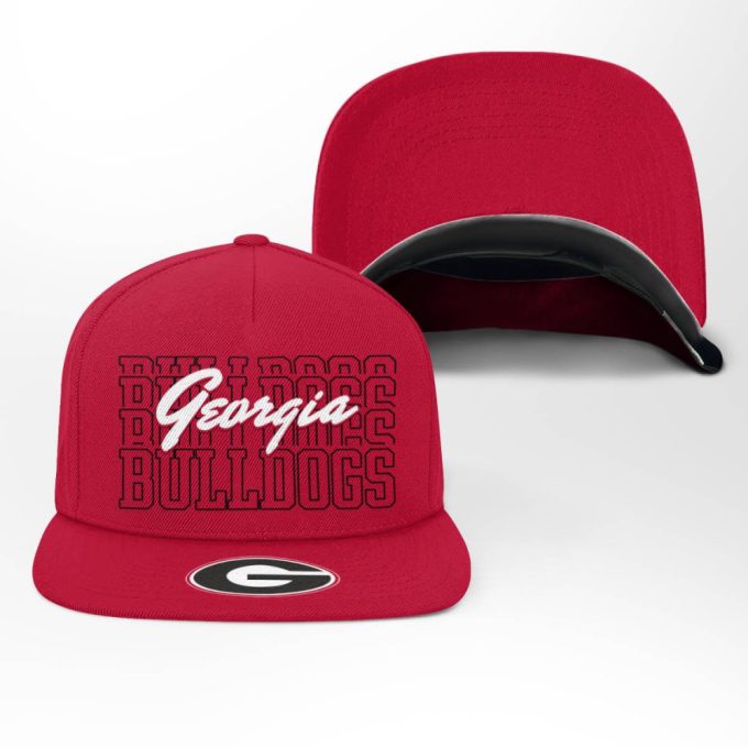 Georgia Bulldogs Instant Replay Classic Baseball Classic Cap Men Hat/ Snapback Baseball Classic Cap Men Hat