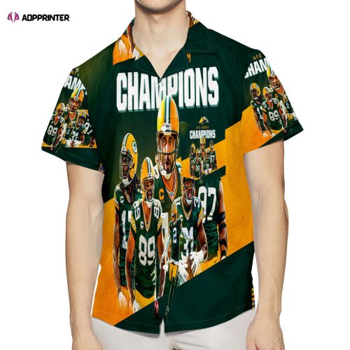 Green Bay Packers Player Team v11 3D All Over Print Summer Beach Hawaiian Shirt Gift Men Women Gift Men Women With Pocket