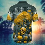 Green Bay Packers  Skull Trending Hawaii Shirt New Arrivals H51939