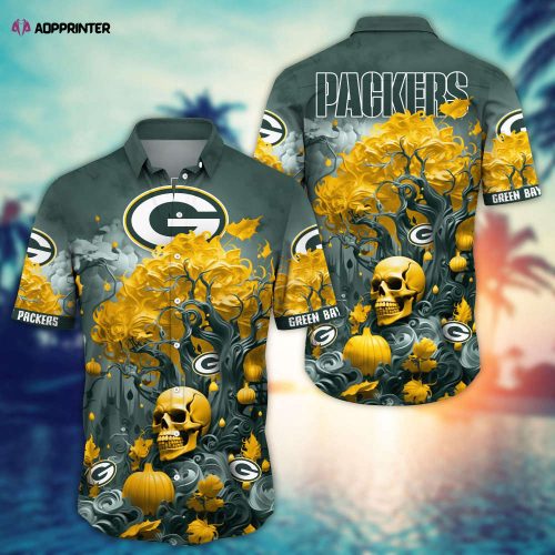 Green Bay Packers  Skull Trending Hawaii Shirt New Arrivals H51939