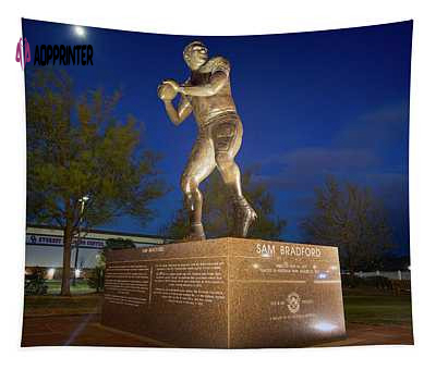 Enhance Your Décor with Heisman Park 4 Ricky Barnard Tapestry – Limited Edition Fine Art Home Accents