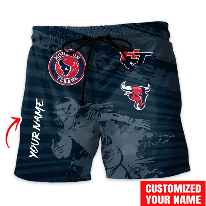 Houston Texans Hawaiian Shirt Gift Men Women Gift Men Women Full Set 2