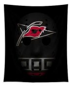 Authentic Hurricanes Jersey Mask Joe Hamilton Tapestry – Perfect for Fans & Home Decor