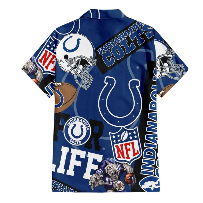 Indianapolis Colts Hawaiian Shirt Gift Men Women Gift Men Women Full Set 1