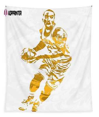 Pixel Art Joe Hamilton Tapestry – J R Smith Cleveland Cavaliers: Unique and Stylish Basketball Décor